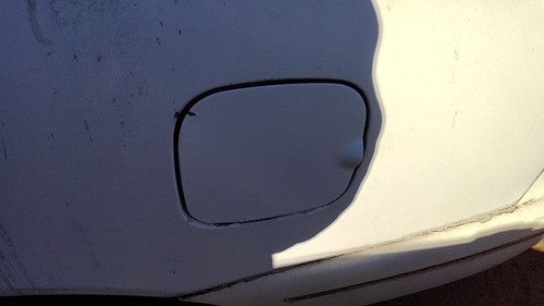 1997-2005 Buick Century Fuel Tank Door With Hinge Gas Lid Oem Filler White