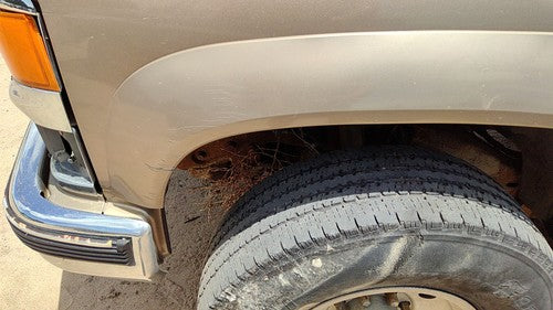 1995-00 Silverado 2500 Driver Left Front Wheel Flare Moulding Fender Gold 55U