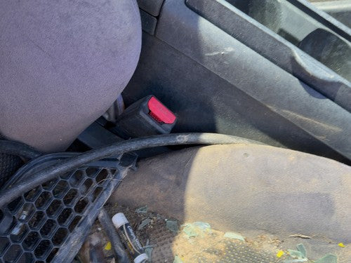 06-12 Eclipse Passenger Right Front Seat Belt Buckle Receiver Bucket Coupe Gray