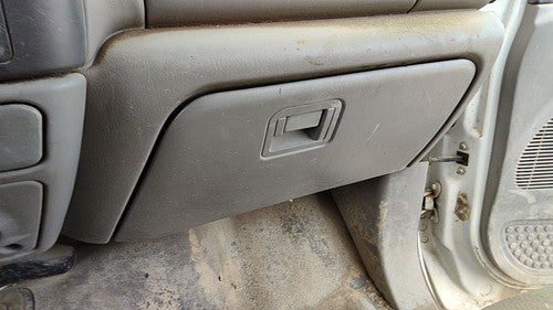 99-01 Ford F250 Super Duty Glove Box Assembly Complete Door With Latch Oem Gray