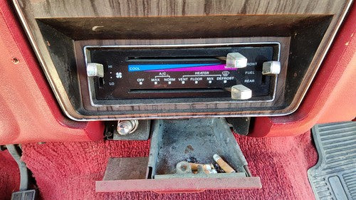 1983 Ford F150 Temperature Control Module In Dash Heater Ac Head Unit Oem