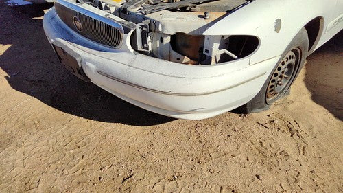 1997-2003 Buick Century Front Bumper Cover Assembly Oem White 12369156