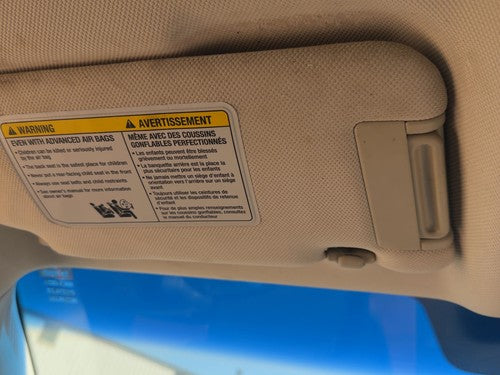 2006-2010 Infiniti M35X Driver Left Sun Visor Oem Illuminated Graphite
