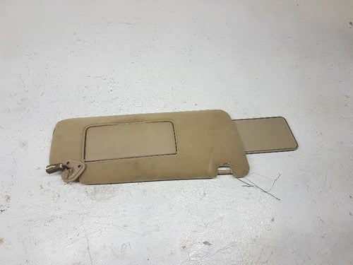 1999 Lexus Rx300 Passenger Side Sun Visor Assembly Mirror Tan Right Windshield