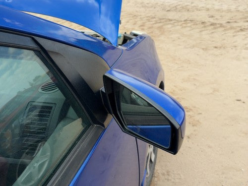 07-12 Nissan Sentra Passenger Right Power Side Mirror Door Mounted Oem Blue B17