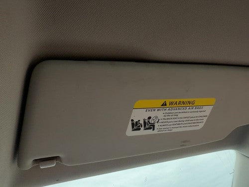 2011-2018 Vw Jetta Passenger Right Sun Visor Oem Black 5C6857552A2F4