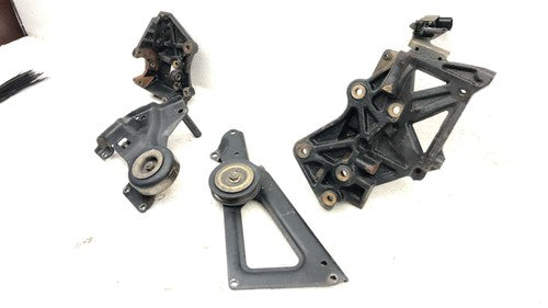 00-04 Xterra Belt Tensioner Ac Bracket Power Steering Bracket Hardware Oem 3.3L