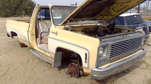 1973-1983 Chevy K10 C10 Steering Column At Tilt Without Key Oem No Key 07836435