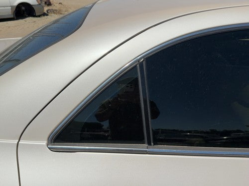 00-02 Lincoln Ls Passenger Right Rear Vent Window Back Door Glass With Frame Oem