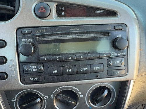 2004-2008 Toyota Matrix Xr Stock Radio Oem Factory Stereo Cd Player 8612002400