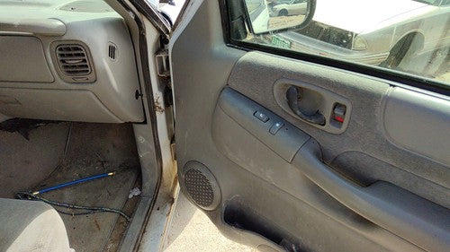 1998-01 S10 Blazer Passenger Right Front Door Trim Panel With Switches Gray 92H