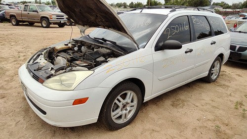 00-01 Focus Station Wagon Passenger Right A Pillar Trim Windshield Panel Gray Ea