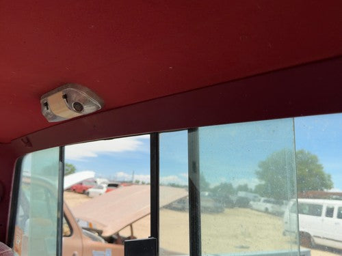 1987-1991 Ford F150 Pickup Standard Cab Back Glass Upper Plastic Trim Red