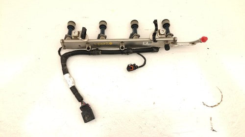 2008-2012 New Style Malibu Complete Fuel Rail With Injectors Set Loaded Oem 2.4L