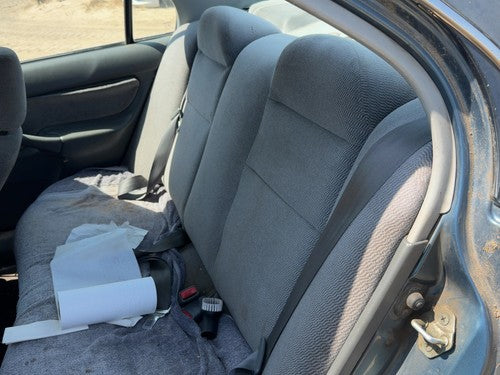 97 Civic Complete Set Of Rear Seat Belts Retractor Buckle Left Right Back Gray F