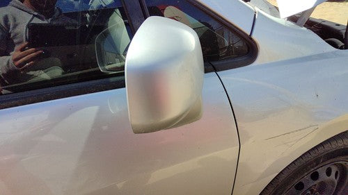 08-11 Nissan Versa Passenger Right Power Side Mirror Door Mounted Oem Silver K23