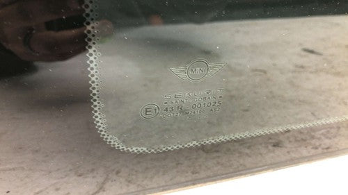 2002-2006 Mini Cooper Driver Left Rear Quarter Glass Back Side Window Oem
