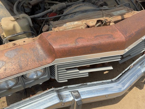1974 Chevy Impala Bare Header Panel Mount Oem 00332395