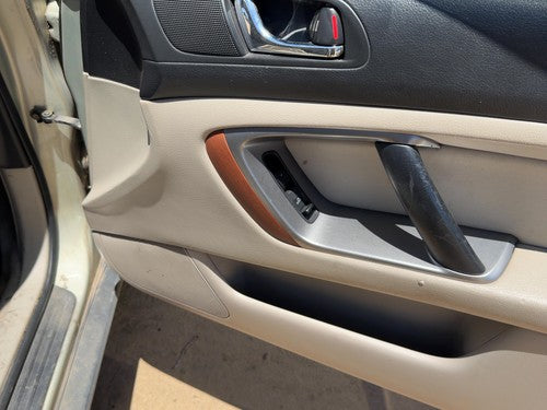 06 Legacy Outback Passenger Right Front Door Trim Panel With Switches Taupe Tau