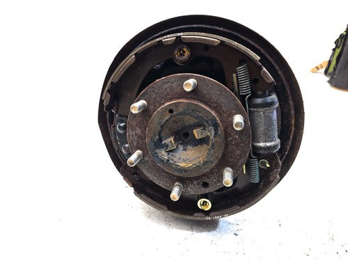 87-95 Pathfinder Driver Left Rear Axle Shaft With Complete Brake Backing Plate
