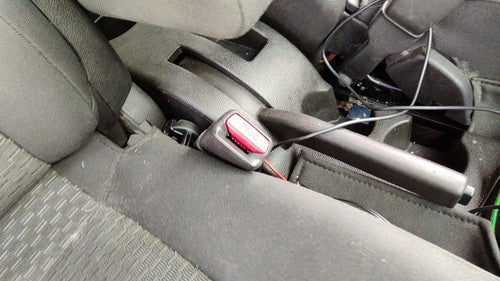 2006-2011 Chevy Hhr Passenger Right Front Seat Belt Buckle Receiver Black 19B