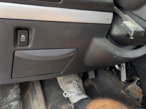 10-12 Sentra Lower Dash Under Column Knee Bolster Trim Panel Oem Charcoal X
