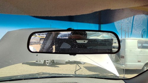 2000-2005 Dodge Neon Inside Rear View Mirror Oem Windshield Mounted 04299325Ab