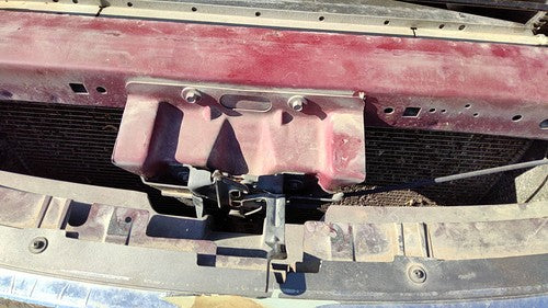 1997-2005 Ford Expedition Hood Latch Assembly With Bracket Oem F75z16138ba