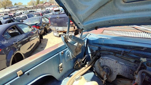 1978-1993 Dodge Ram W150 Passenger Right Hood Hinge Assembly Oem Blue 55027100