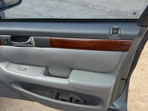 01-03 Seville Passenger Right Front Door Trim Panel Switches Inner Dark Gray 145