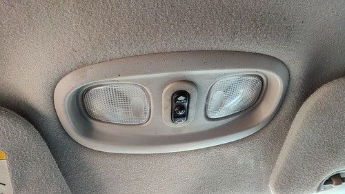 2004 Jeep Liberty Center Overhead Console Oem Dome Light Map Lamp Cubby Gray Dv