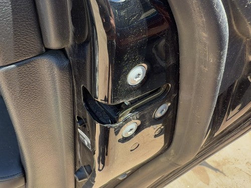 06-10 Infiniti M35X Passenger Right Rear Door Latch With Rods/Cables Oem Back