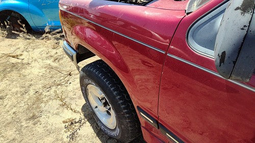 1993-1994 Ford Explorer Driver Left Front Fender Oem Red F3tz16006a