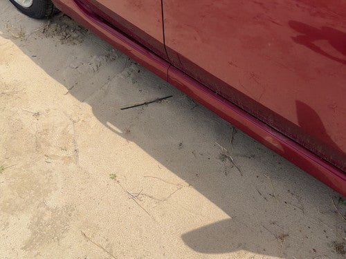 2004-2006 Acura Tl Passenger Right Lower Rocker Panel Moulding Oem Redondo Red