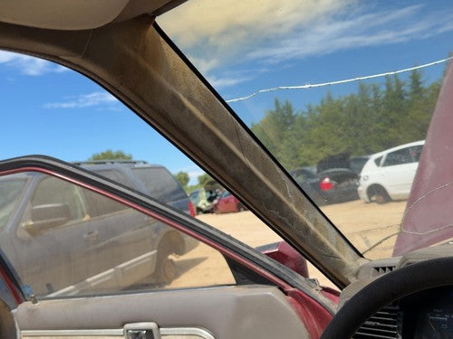 1985-1988 Nissan Maxima Driver Left A Pillar Trim Windshield Post Panel Oem Gray