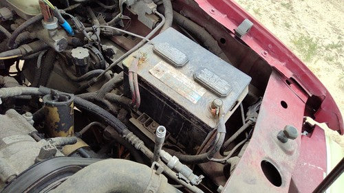 1998-2001 Mazda B2500 Complete Battery Box Mount Tray With Hold Down Oem 2.5L