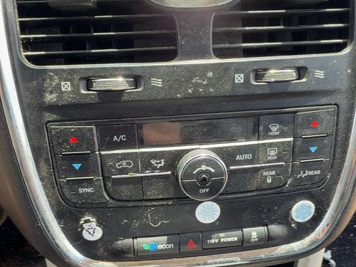 11-16 Town & Country Temperature Control Module In Dash Heater Ac Head Unit Oem