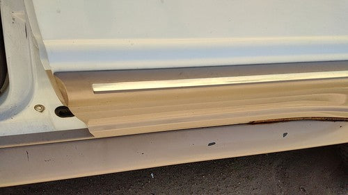 1993 Ford Explorer Driver Left Rear Moulding From Door Oem Back Trim Strip White