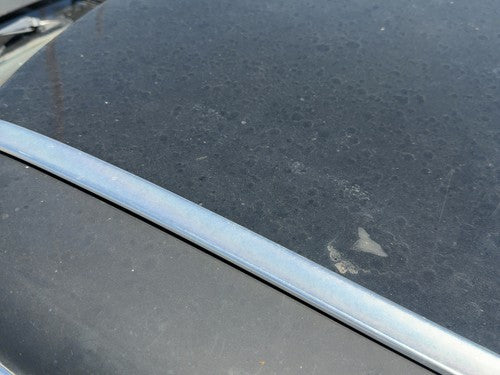 1980 Mercedes 450SL 107 Driver Left Chrome Trim Drip Rail on Roof OEM