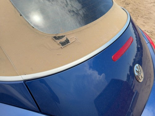 2007 Vw Beetle Convertible Driver Left Rear Moulding On Hatch Trunk Oem