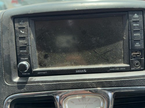 2012 Chrysler Town & Country Dash Display Screen Radio RBZ Satellite 68485776AA