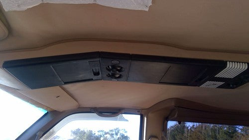 1995-2005 Chevy Astro Center Overhead Console Oem Dome Light Map Lamp Cubby Tan