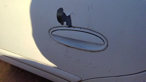 1997-2005 Buick Century Driver Left Rear Outside Door Handle Oem Back White