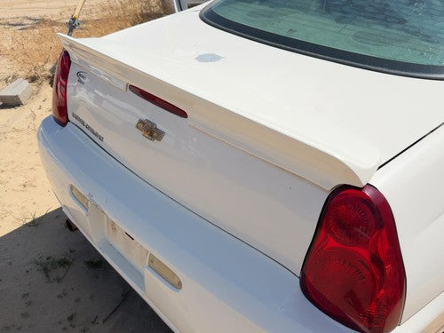 06-07 Monte Carlo Rear Spoiler Wing From 8/29/05 Horizontal Surface White 40U