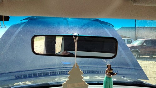 1995-2011 Ford Ranger Inside Rear View Mirror Oem Windshield Mounted
