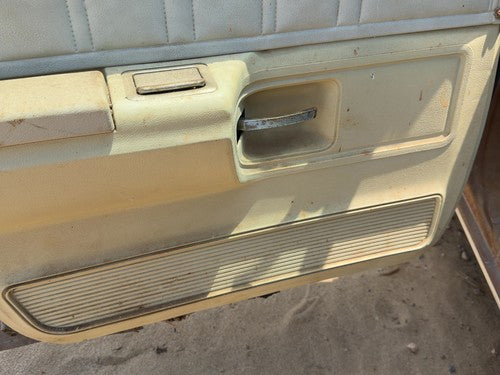 1974 Chevy Impala Driver Left Rear Door Trim Panel Manual Back