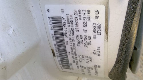 1996-98 Jeep Cherokee Intake Manifold Fuel Injector Rail Oem Hardware Bolts 4.0L
