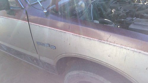 1981-1987 Isuzu Pup Pickup Passenger Right Front Fender Oem Red 94446989