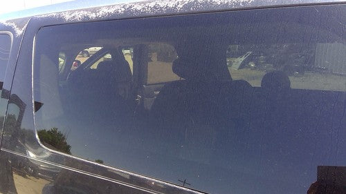 2007-14 Yukon Xl Denali Driver Left Rear Quarter Glass Back Side Window Oem