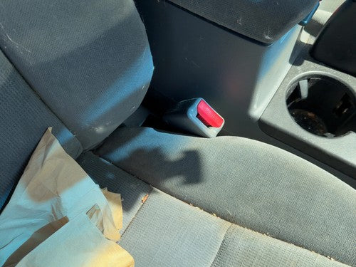 03-07 Accord Passenger Right Front Seat Belt Buckle Receiver Oem Sedan Gray